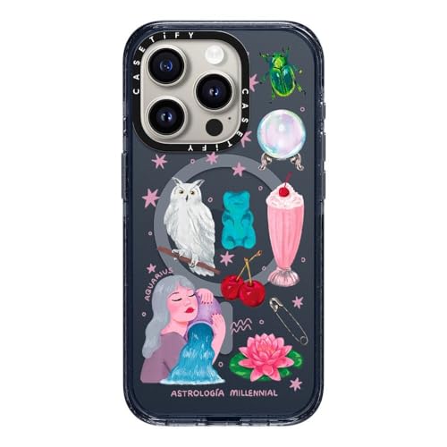 Coque iPhone 15 Pro MagSafe protection antichoc bleu