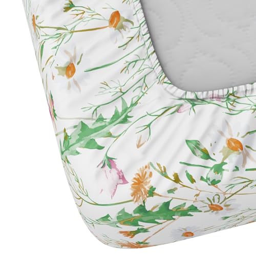 Image of Dreamscape 100% Cotton Fitted Bedsheet for King Bed, 186 TC, 1 Fitted Bed Sheet (Size 72 x 78 inches) with 2 Pillow Covers - Pink