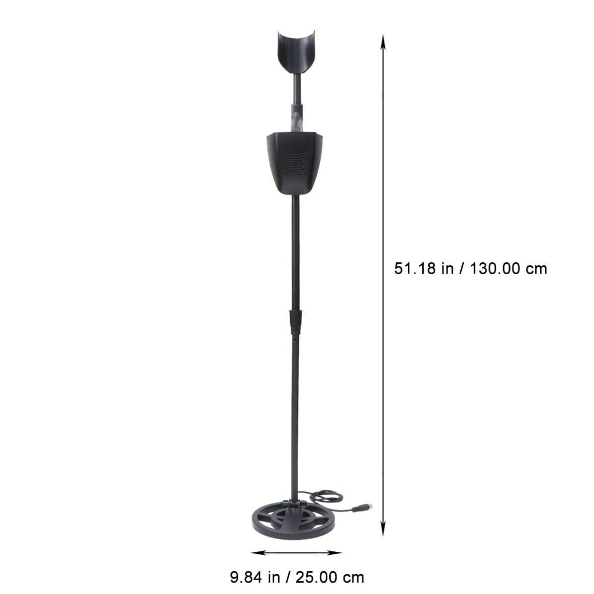Detector de Metales Gtx5030 Negro Placa Hueca y Ajuste