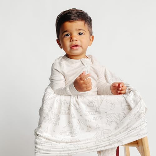 Image of Copper Pearl Nursing Cover for Breastfeeding - Multi-Use Baby Car Seat Cover, Stroller Cover & Breast Feeding Cover Up for Women, Stretchy Breathable High Quality Cover for Boy or Girl, Gage