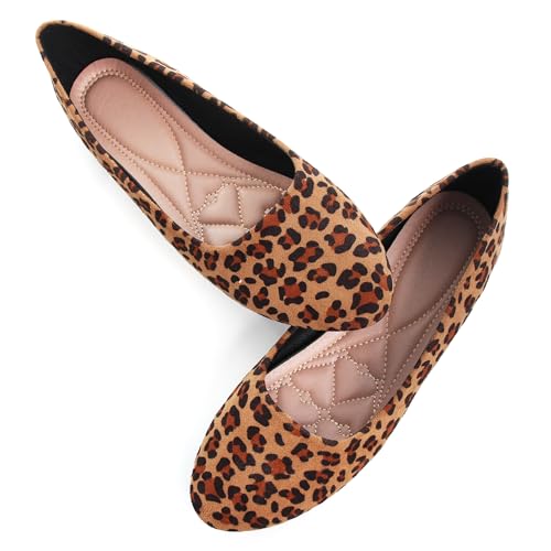 Image of SAILING LU Casual Shoes for Women Dressy Ballet Flats | Comfort Fit, Work Shoes,Casual for Women, Slip-Ons Loafers