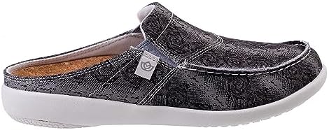 Spenco Women's Siesta Snake Clog, Black, 9.5 Wide | Image 5