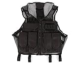 VISM CMTV2951B Lightweight Tactical Black Mesh Vest