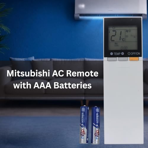 Image of Electronic Spices AC Remote | Compatible with Mitsubishi AC (Model AC-219) with AAA Batteries