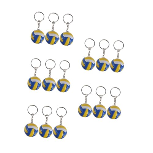 Porte clés volleyball original en lot de 15 pour ne plus perdre ses clés