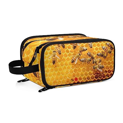 Sweet Honey with Working Bees �C�G���[�n�j�J�������p�|�[�^�u�����C�N�A�b�v�o�b�O �n���h���t�� �R�X���e�B�b�N�o�b�O �g���x���R�X���e�B�b�N�o�b�O ��v�ȃg�C���^���[���[�I�[�K�i�C�U�[ 27.9 x 17.8 x 14.5 c