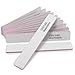 HeeYaa Nail File 12 PCS Professional Reusable 100/180 Grit Double Sides Washable Nail File Manicure Tools for Poly Nail Extension Gel and Acrylic Nails Tools Suit for Home Salon