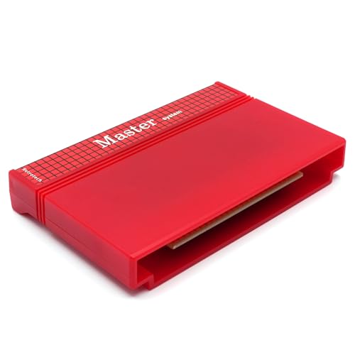 Image of Retrotech 600 in 1 Game Cartridge for Master System Game Console - Red, Includes Retrotech Printed Instructions