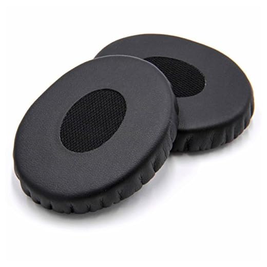 vhbw öronkuddar ersättning stoppning 5,6 cm lämplig för Bose OnEar 2, 2i, OE2, OE2i hörlurar headset; svart