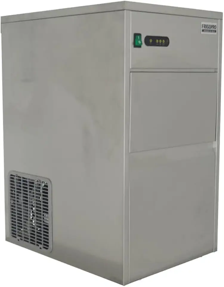 Máquina de Gelo Profissional 50 kgs em Inox com Depósito de 9 Kgs 220V FGB50 Frigopro