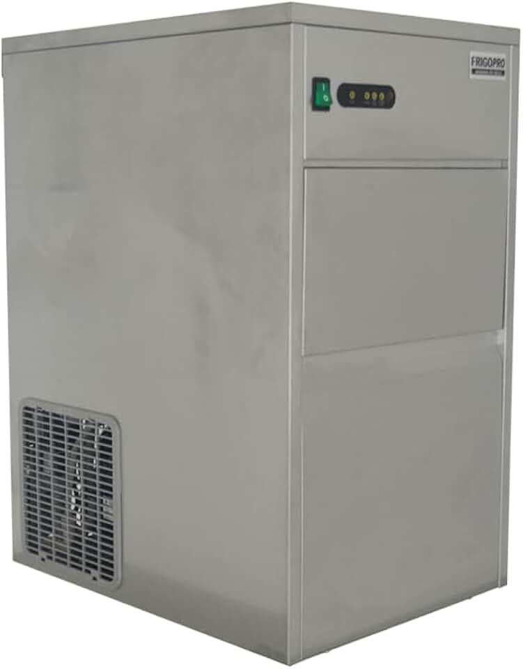 Máquina de Gelo Profissional 50 kgs em Inox com Depósito de 9 Kgs 220V FGB50 Frigopro