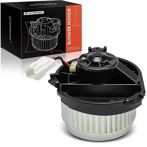 A-Premium Motor de ventilador trasero HVAC A/C con rueda compatible con vehículos Acura y Honda - MDX 2002-2006, Pilot 2003-2008, V6 3.5L, reemplaza # 75847, 79310S2K003