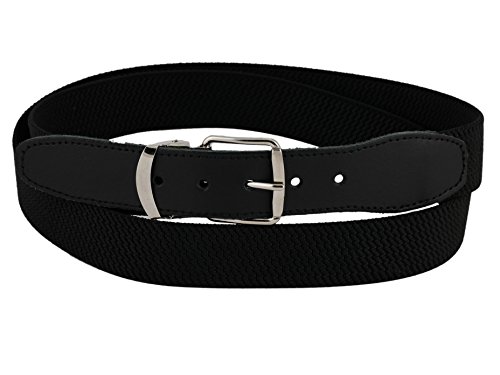 Memego Elastico in tessuto stretch cintura Nero