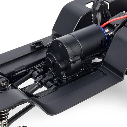 Châssis en nylon 155mm pour rock crawler 1/18, base d'essieu améliorée et résistante
