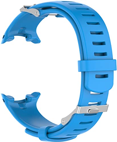 Shieranlee D4i strap,Sports Watch Silicone Band Strap Compatible with Suunto D4 / D4i / D4i Novo, sky