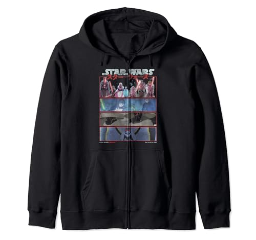 Star Wars Visions 9th Jedi sweat zippé aux motifs graphiques imprimés