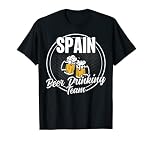 Funny Spain Squad Ale Lovers Spanish Beer Drinking Team T-Shirt