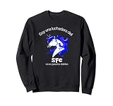 Soy una luchadora del SFC con unicornio Sudadera
