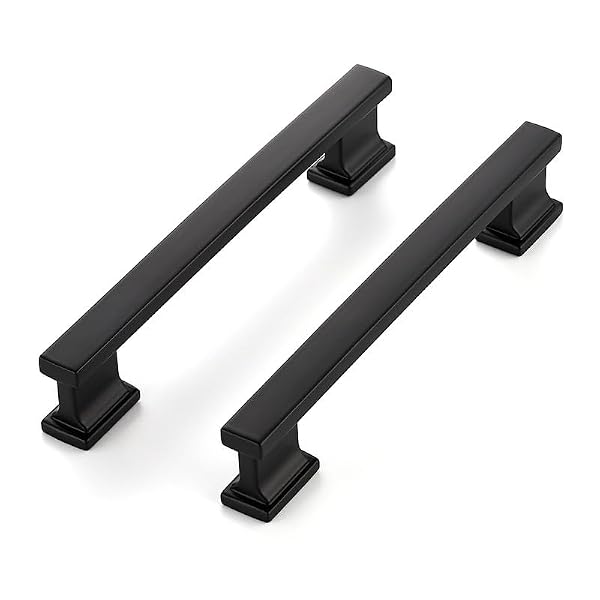 Ravinte Hardware 20 Pack 5 Inch (128mm) Matte Black Cabinet Pulls, Heavy Duty Kitchen Drawer & Cupboard Handles, Solid Cabinet Hardware by Ravinte Hardware - Used condition - US$37.55