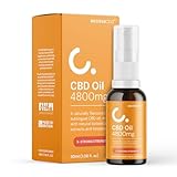 ACCESS CBD Oil 4800 mg | Vegan | Joint Pain Relief | Health Sleep Anxiety| Free from THC Oil | Mct Oil | Cbd Drops | Extra Strong Strength Cbd Spray | Natural Flavour | 30ml