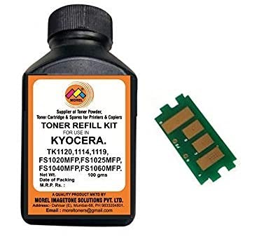 MOREL TK1114 Toner Powder Bottle with Toner CHIP for KYOCERA ECOSYS FS-1020MFP, 1025MFP, FS-1040, FS-1060DN, FS-1120MFP, FS-1125MFP Printer Pack of 1 (B0983S6NPW) Amazon Price History, Amazon Price Tracker