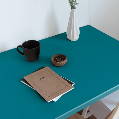 Vinilo Adhesivo Turquesa para Cambiar Aspecto de Armarios de Dormitorio 4