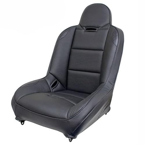 Empi Seat Cover Only 62-2777 Race Trim Suspension Hi-Back Seat, Black Vinyl Center/Carbon #TOP17