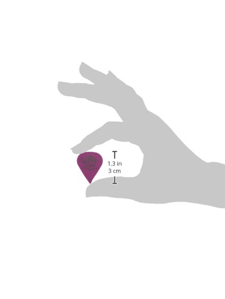 JIM DUNLOP Plektrum Tortex Sharp, Kaliber: 0,73 - 0,88 - 1 - 1,14 - 1,35 - 1,5mm Schachtel mit 216