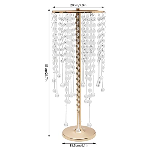 Centre de Table Vase en Cristal pour Décorations de Table de Mariage et Fêtes - 3