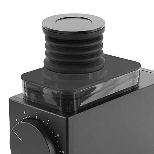 Cafemasy Burr Coffee Grinder Cleaning Tools Replacement Coffee Hopper Lid With Single Dose Hopper Bellow Zero Retain Air Blower Compatible With Fellow Ode Brew Grinder (Black) #TOP14