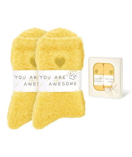 Image of Azue Fuzzy Warm Slipper Socks Women Super Soft Microfiber Cozy Sleeping Socks 6 or 5 Pairs