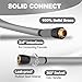 YOTOO Heavy Duty Hybrid Garden Lead in Water Hose 5/8-Inch by 1.28-Feet 150 PSI, Kink Resistant, All-Weather Flexible with Swivel Grip Handle and 3/4