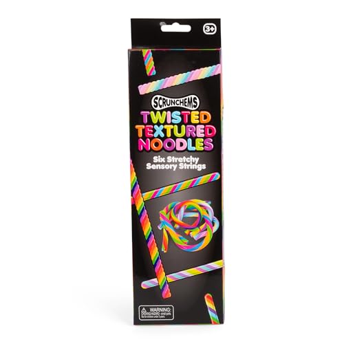 SCRUNCHEMS TWISTED TEXTURED NOODLES, Multicolor - Image 3