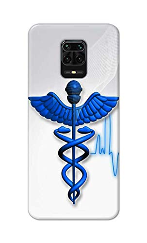 Image of Printed Hard Back Cover Case for Mi Redmi Note 9 Pro | Mi Note 9 Pro Max Back Cover (Medical Doctor) -1803