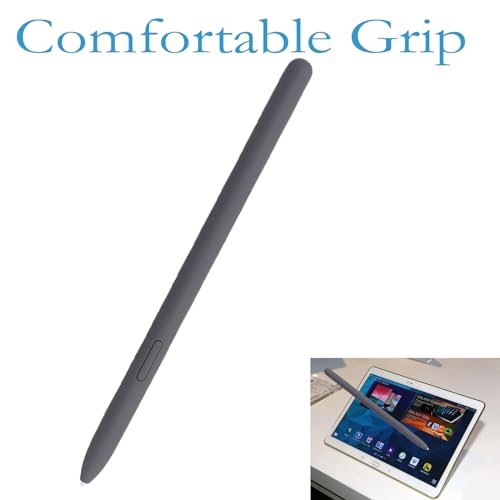 Image of Grey Galaxy Tab S9 FE S Pen for Samsung Galaxy Tab S9 FE Stylus Pen Replacement + Free 5 Tips for Samsung Galaxy Tab S9 FE Stylus S Pen