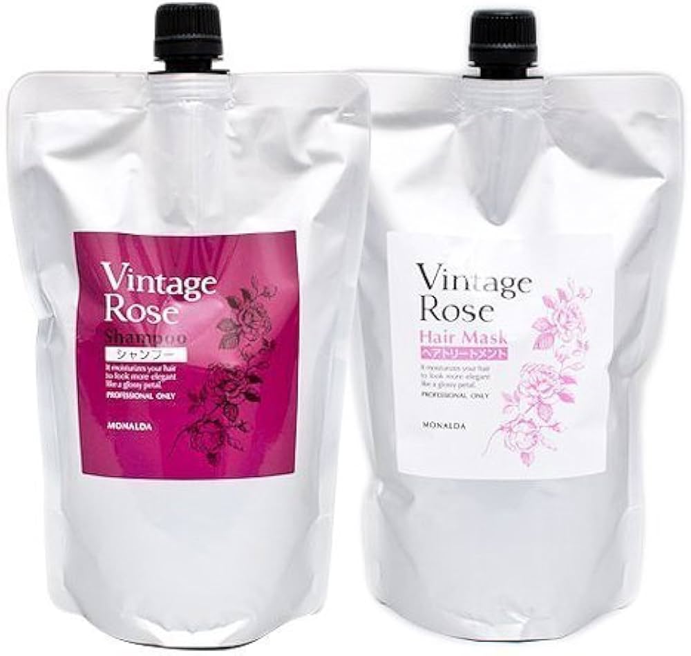 Amazon | モナルダ ヴィンテージローズシャンプー600ml・ヘアパック