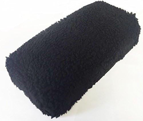 Allman Premium Black Fleece Knee Walker Cover - New 1" Dense Foam Insert