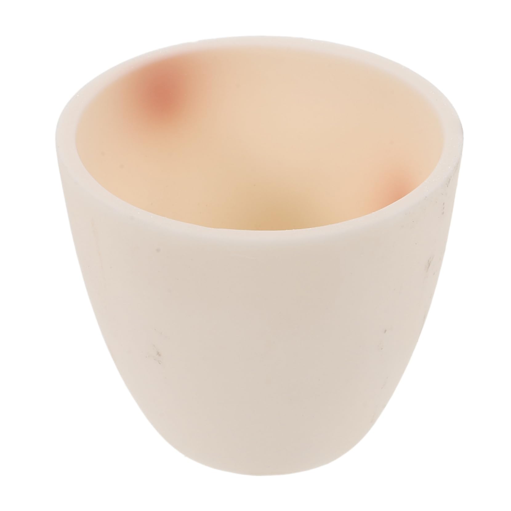 ULTECHNOVO 5 Pz Crogiolo Ceramico Ad Alta Temperatura Coppa Del Crogiolo Piccola Da Laboratorio Per La Ricerca Di Laboratorio Di Fusione Bianca Ceramica