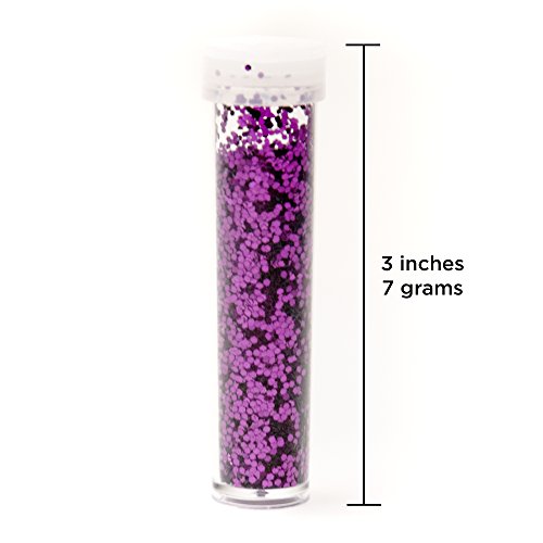 Horizon Group Usa Assorted Glitter Tubes, Pack Of 18, Neon, Glitter, Metallic Colors #TOP2