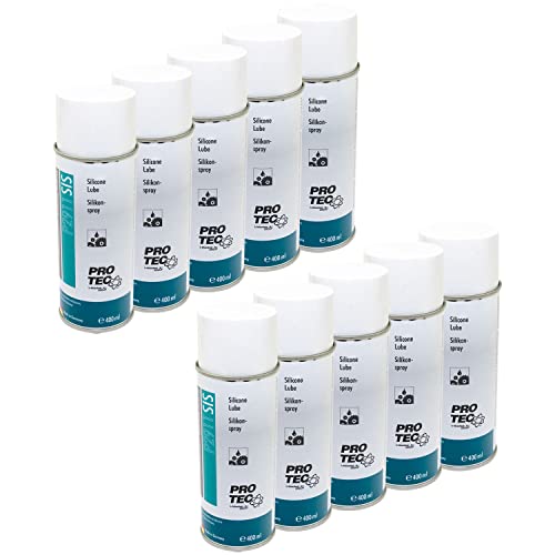 Spray silicone PRO-TEC P2911 SIS contre grincements et usure des joints lot 10 x 400ml