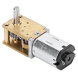 DC 12V Moteur Électrique de Réduction, Mini moteur à engrenages en métal, réduction de la vitesse de couple élevé, petit moteur pour outils électriques, réduction de vitesse CW/CCW