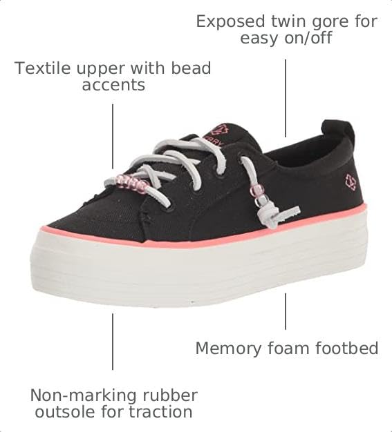 Image of Sperry Womens Crest Vibe Platform Sneaker | Casual Shoes