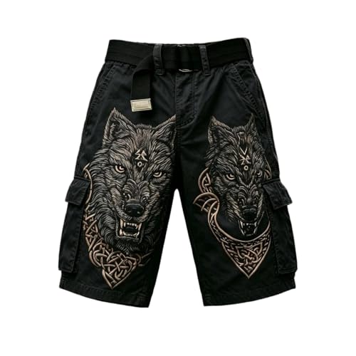 Short cargo grande taille homme pour le travail en extérieur