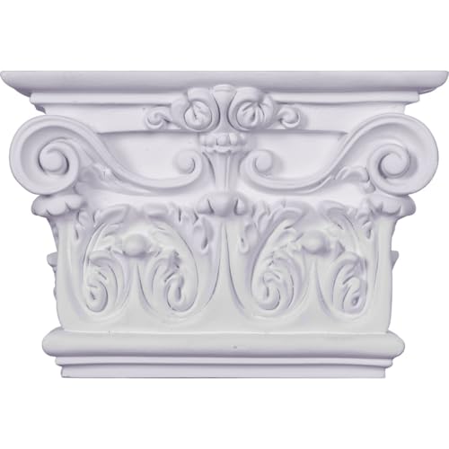 10 3/8"W x 7 1/2"H x 2 5/8"P Artis Onlay Capital (Fits Pilasters up to 7 3/4"W x 1 3/8"D)