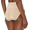 Warner's Women's No Pinching No Problems Dig-Free Comfort Waist Smooth and Seamless Hi-Cut RT5501P, Toasted Almond, Medium