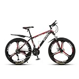 ★ [Bicicleta de montaña perfecta]: esta bicicleta es una bicicleta de montaña de suspensión completa fresca y asequible, 26 pulgadas, 24 velocidades, adecuada para personas interesadas en MTB completa, esta bicicleta de montaña es versátil y adecuada Uso diario, camino al trabajo, montaña excursiones. Gracias a la palanca de cambios de alta calidad, también puedes escalar todas las montañas en una bicicleta de montaña.
