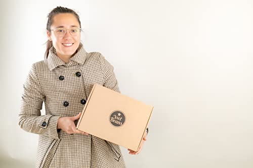 Kaffee Geschenkset French Press klein - Geschenke für Kaffeeliebhaber - Kaffeebereiter French Press und zwei exklusive Kaffeesorten - Kaffee Geschenk - Geschenkidee Kaffee - Gemahlener Kaffee