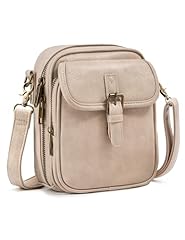 Beige Gray-leather Strap