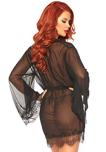 Déshabillé transparent fluide taille M/L pour sublimer les formes sans serrer - 2