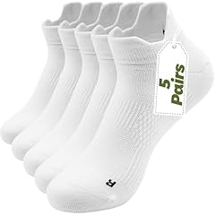 5 Pairs White